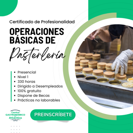 Operaciones básicas de Pastelería