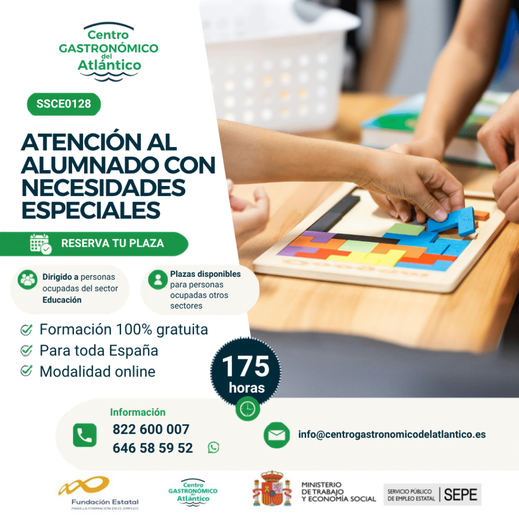 Atención al alumnado con necesidades especiales
